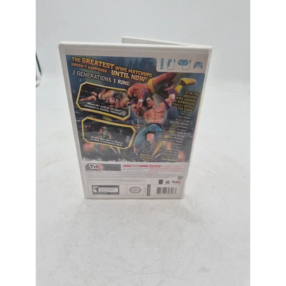 WWE All Stars (Nintendo Wii, 2011) Tested Complete With Manual Wrestling
